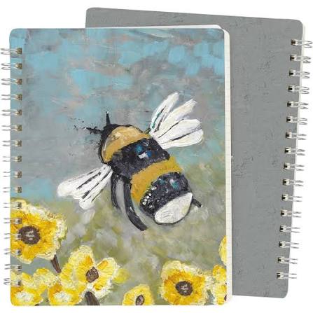 Bee Painting Spiral Notebook