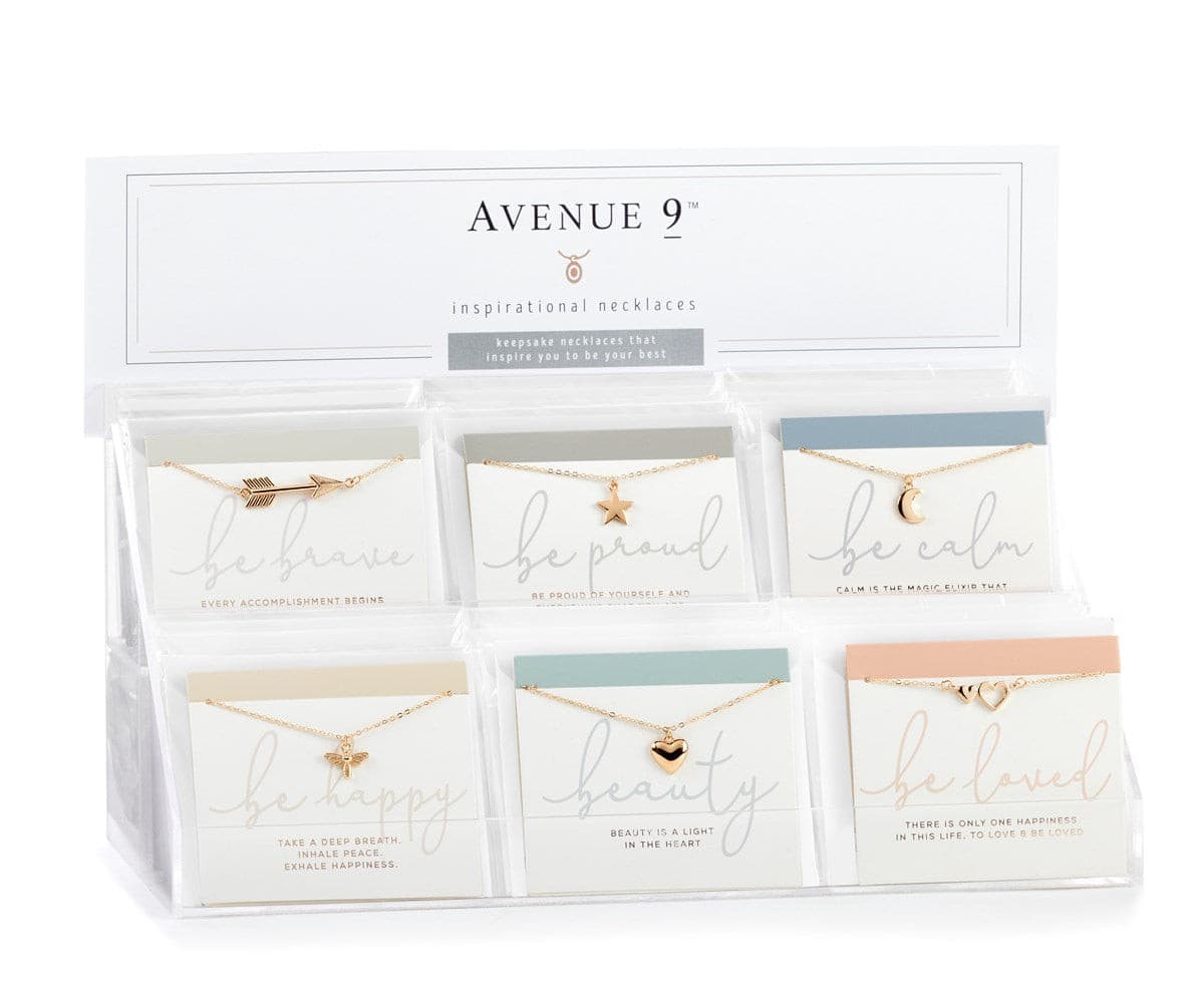 Sentiment Necklaces.