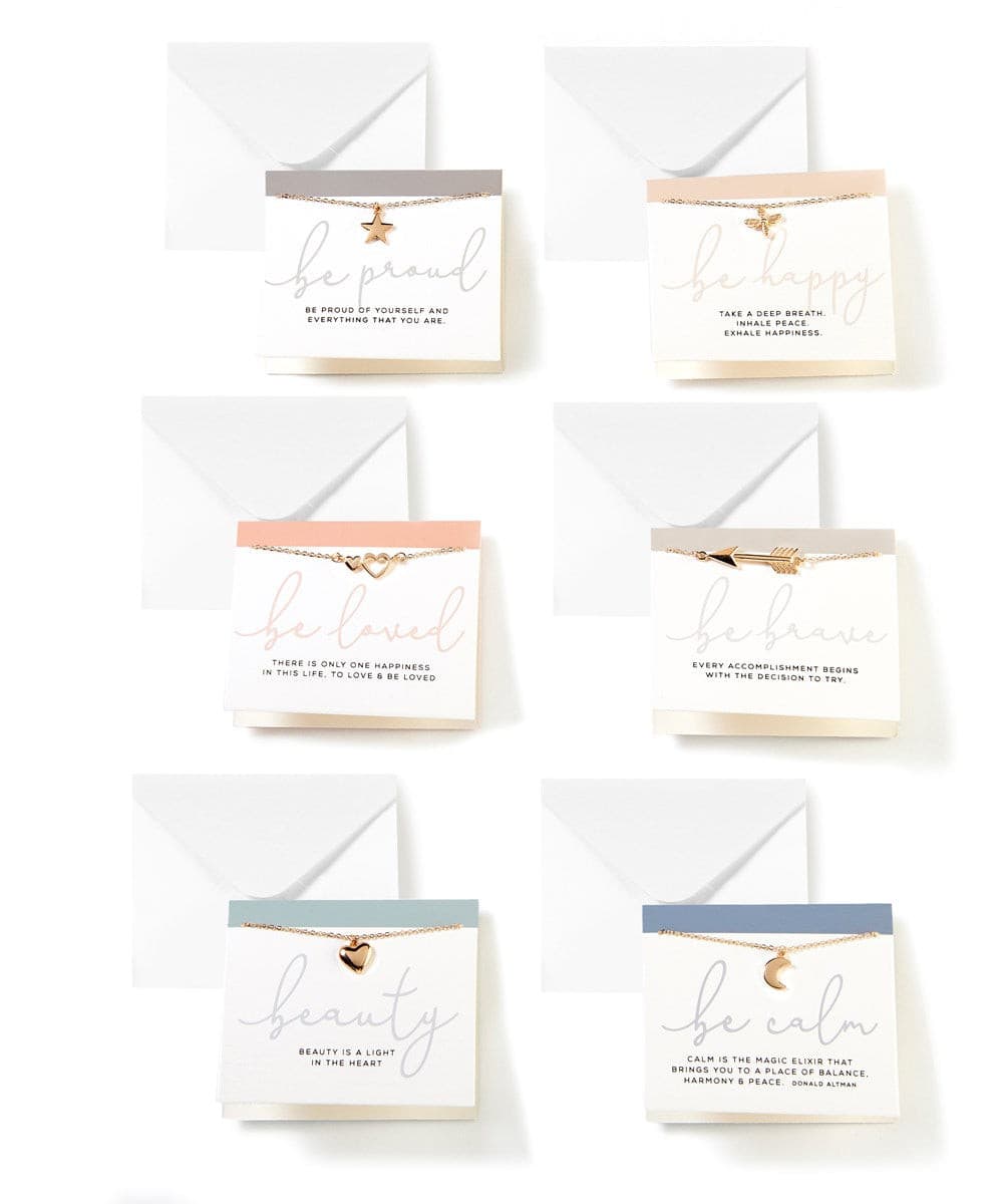 Sentiment Necklaces.