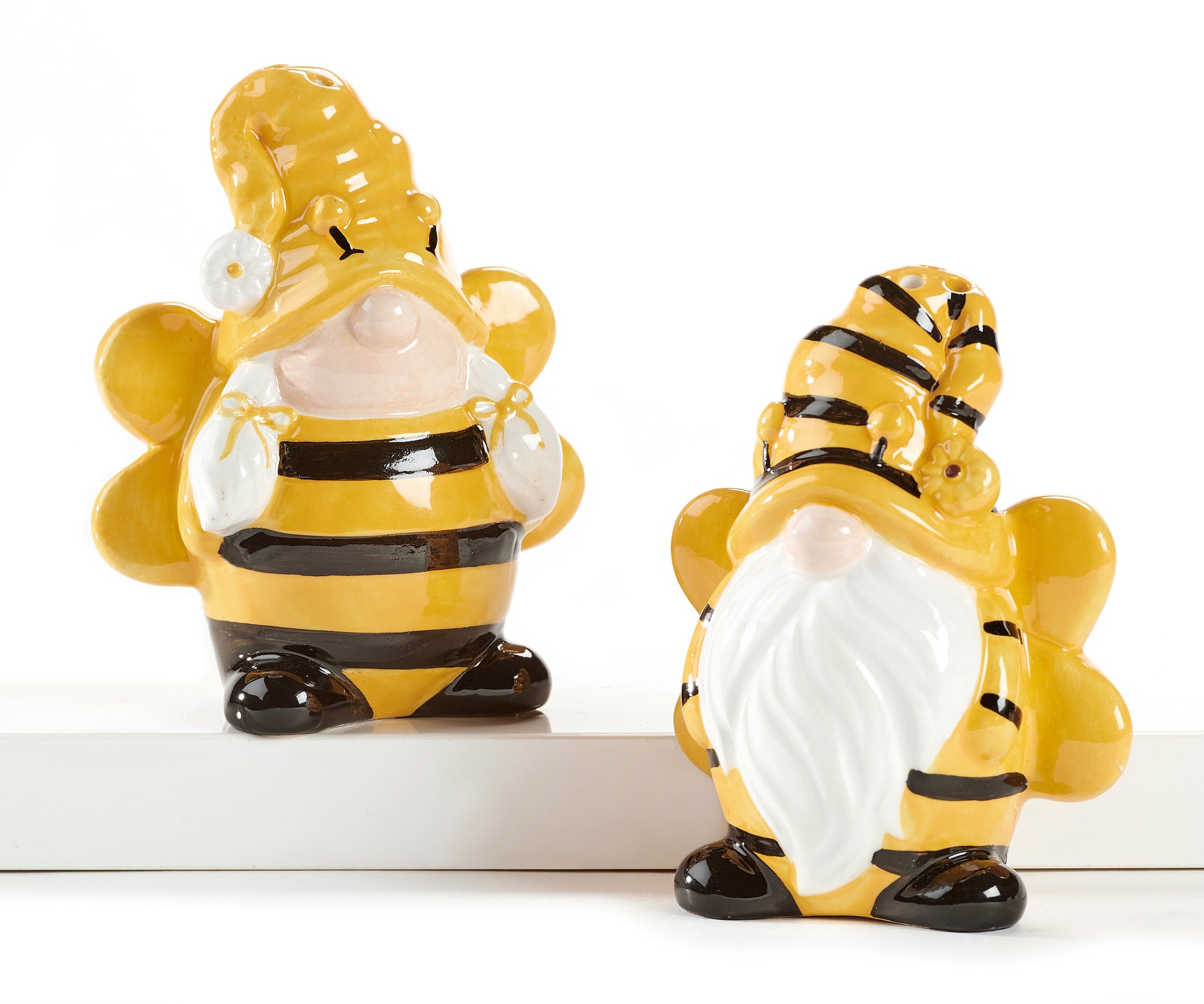 Ceramic Bee Salt & Pepper Shaker Sets.