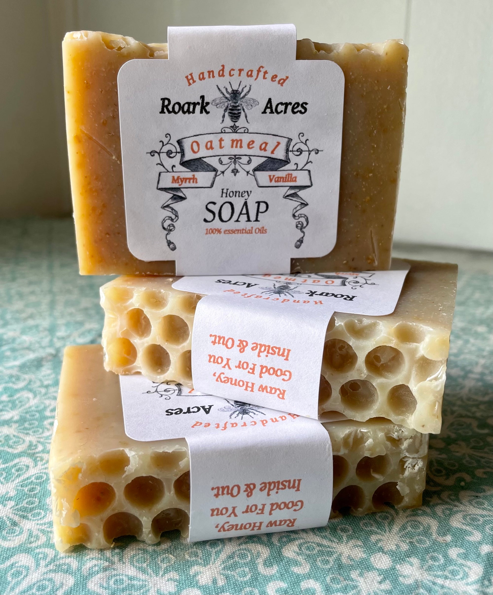 Oatmeal & Honey Soap.
