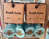 Handmade Bee Earrings By Amy Smith (Cajun Blackbird).