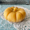 Pumpkin Beeswax Candles.