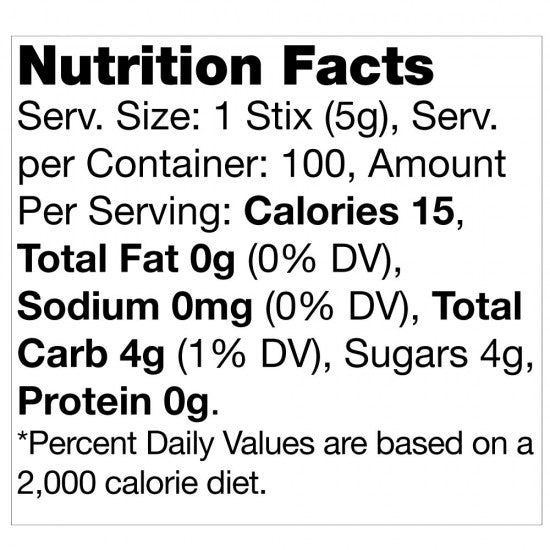 Honey Straws (3/$1).